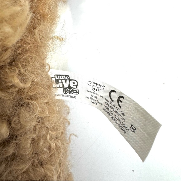 Little Live Pets My Really Real Puppy CURLEY Dog Golden Doodle Curly Cavoodle - Picture 6 of 7